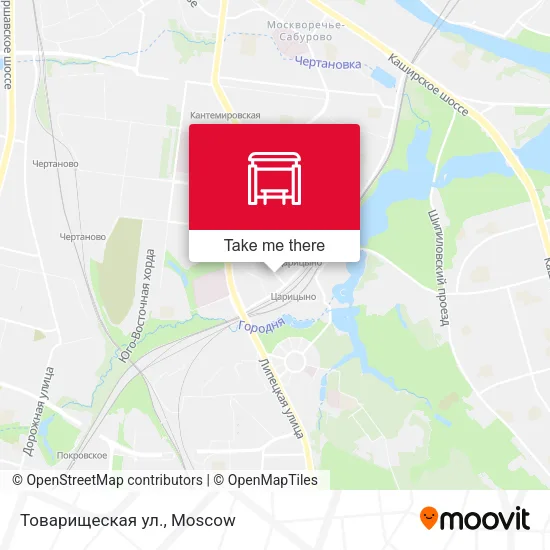 Товарищеская ул. map