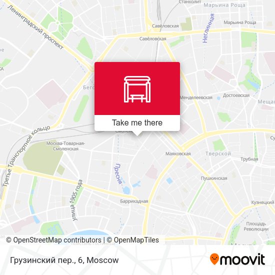 Грузинский пер., 6 map