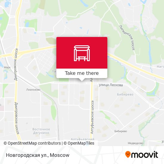 Новгородская ул. map