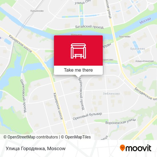 Улица Городянка map