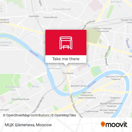 МЦК Шелепиха map