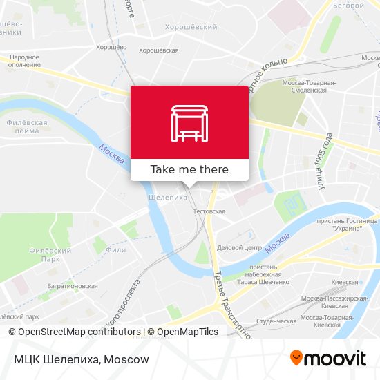 МЦК Шелепиха map