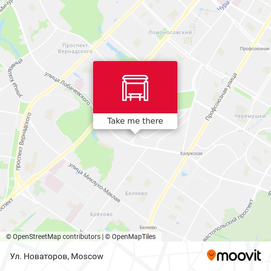 Ул. Новаторов map