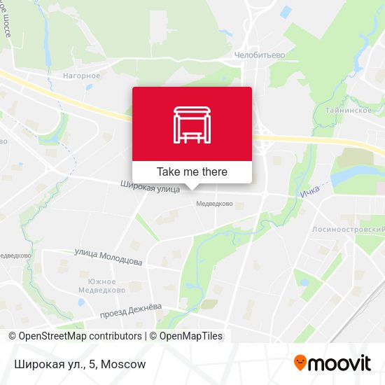 Широкая ул., 5 map