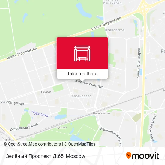 Зелёный Проспект Д.65 map