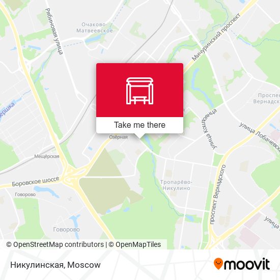Никулинская map