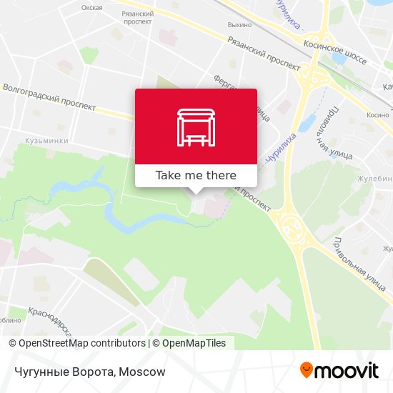 Чугунные Ворота map