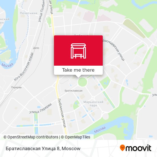 Братиславская Улица 8 map