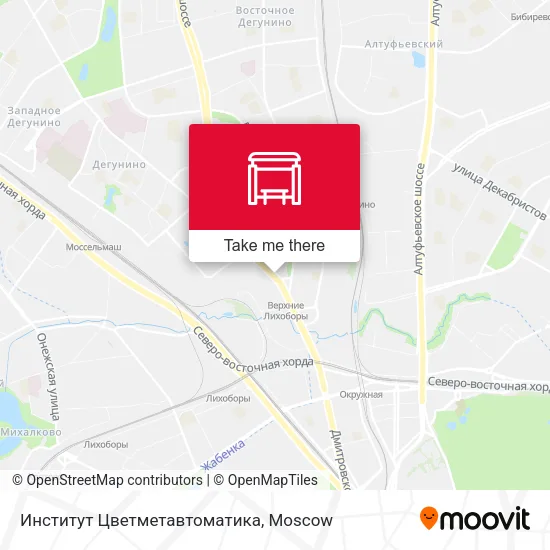 Институт Цветметавтоматика map