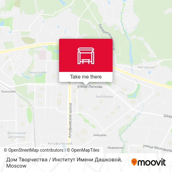 Дом Творчества / Институт Имени Дашковой map