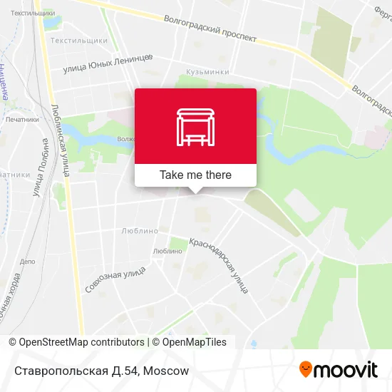 Ставропольская Д.54 map
