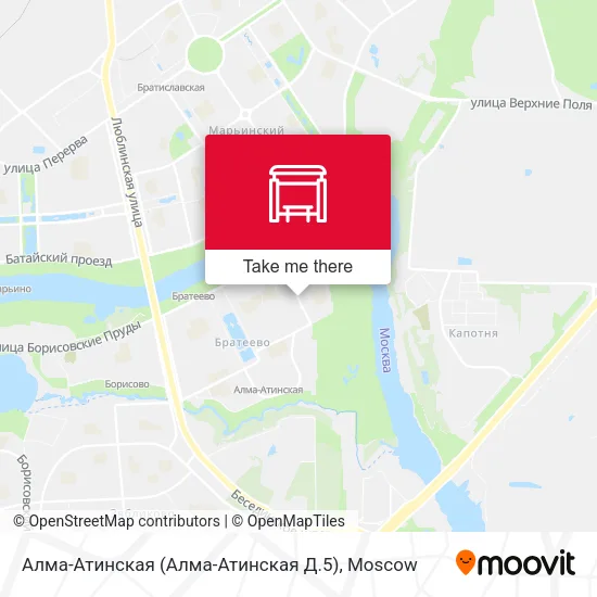 Алма-Атинская (Алма-Атинская Д.5) map