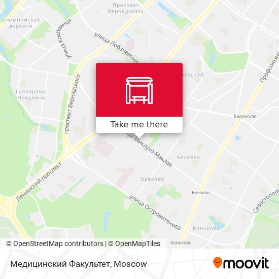 Медицинский Факультет map