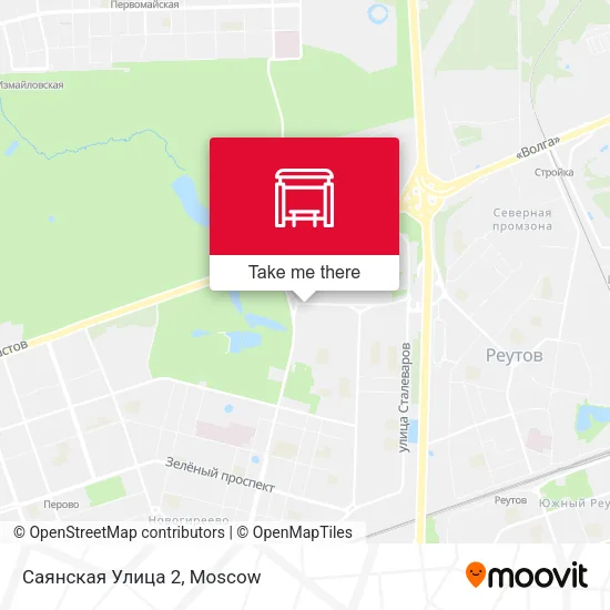Саянская Улица 2 map