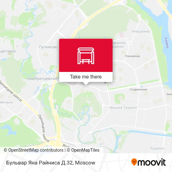 Бульвар Яна Райниса Д.32 map