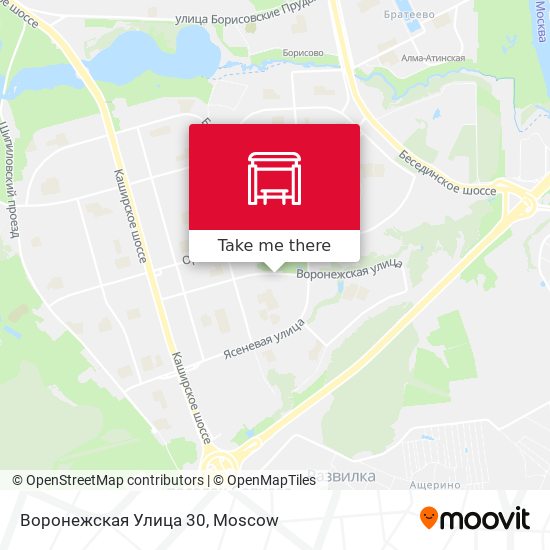 Воронежская Улица 30 map