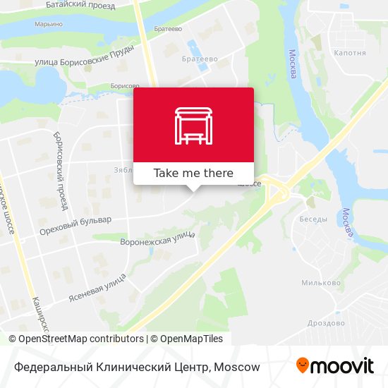 Федеральный Клинический Центр map