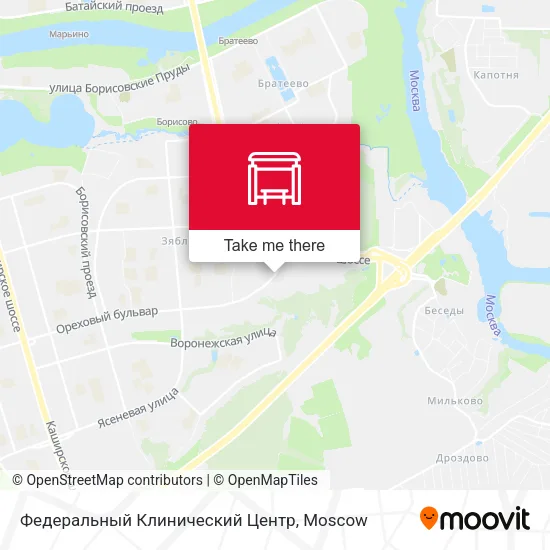 Федеральный Клинический Центр map