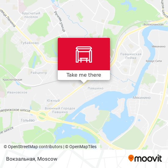 Вокзальная map