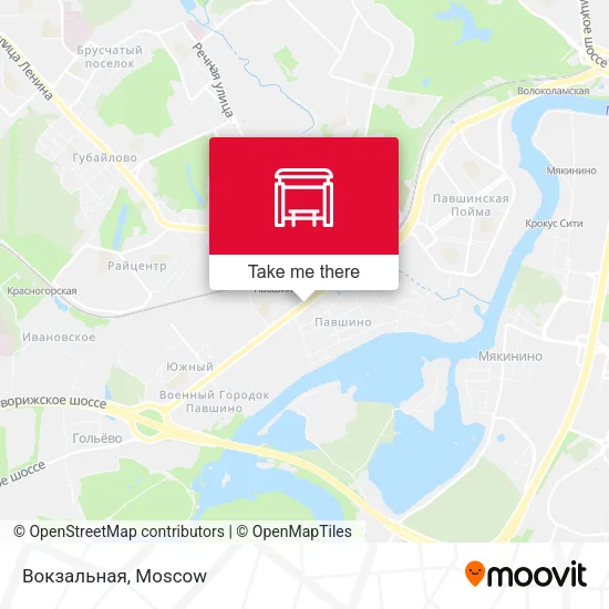 Вокзальная map