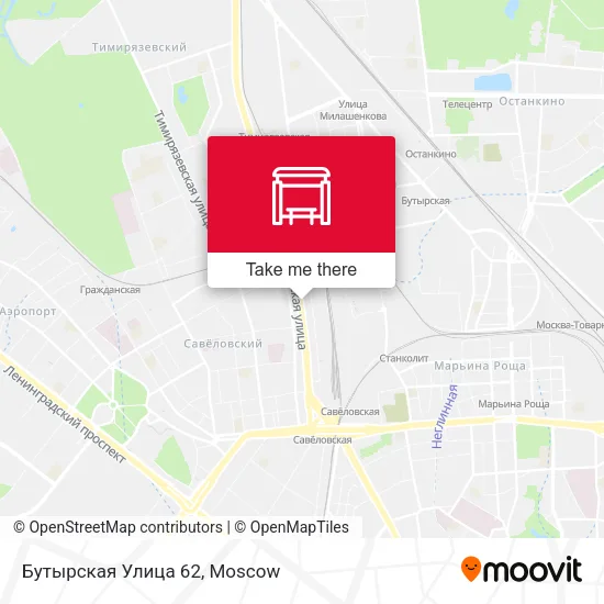 Бутырская Улица 62 map