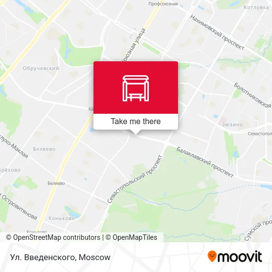 Ул. Введенского map