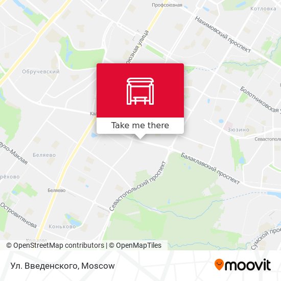 Ул. Введенского map