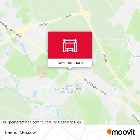 Елино map