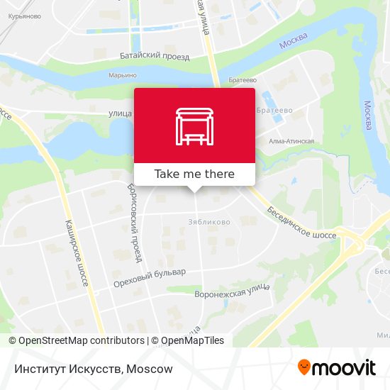Институт Искусств map