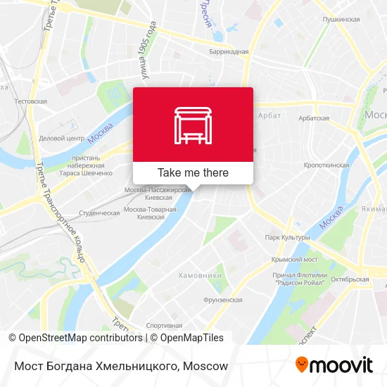 Мост Богдана Хмельницкого map