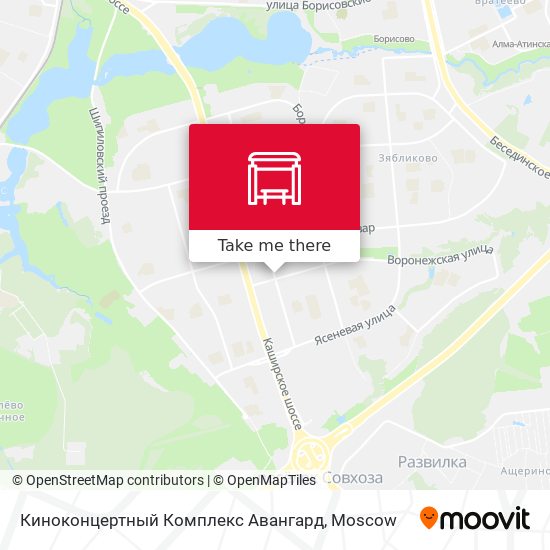 Киноконцертный Комплекс Авангард map