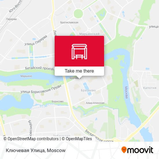 Ключевая Улица map