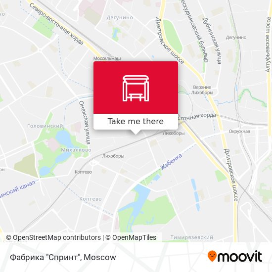 Фабрика "Спринт" map