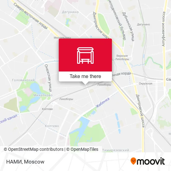 НАМИ map