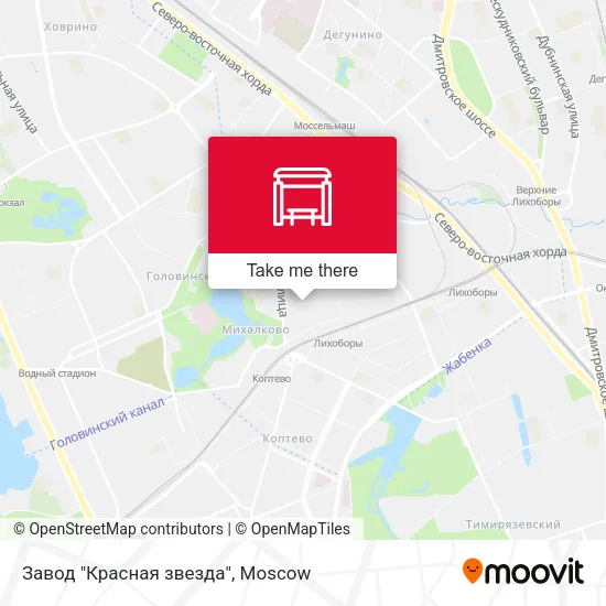 Завод "Красная звезда" map