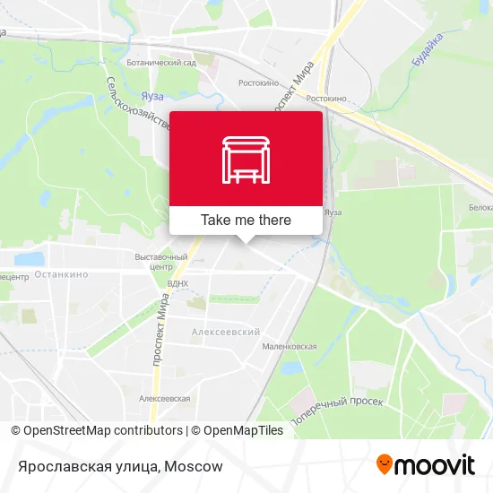 Ярославская улица map