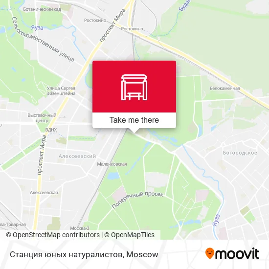 Станция юных натуралистов map