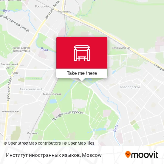 Институт иностранных языков map