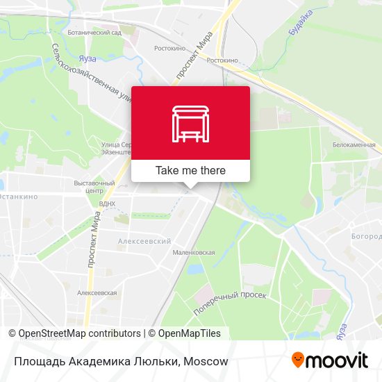 Площадь Академика Люльки map