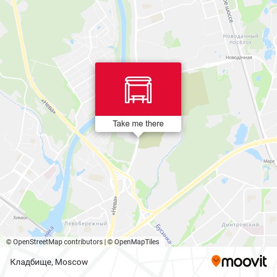 Кладбище map