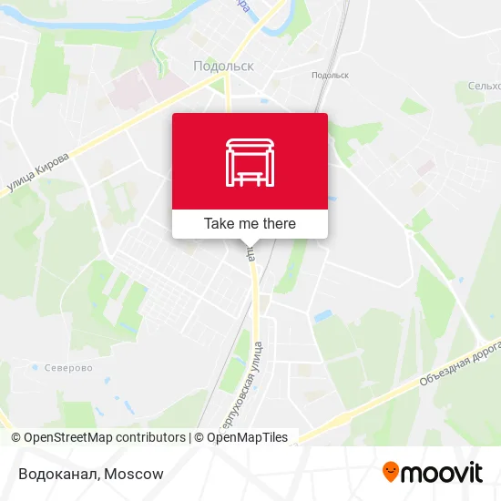 Водоканал map