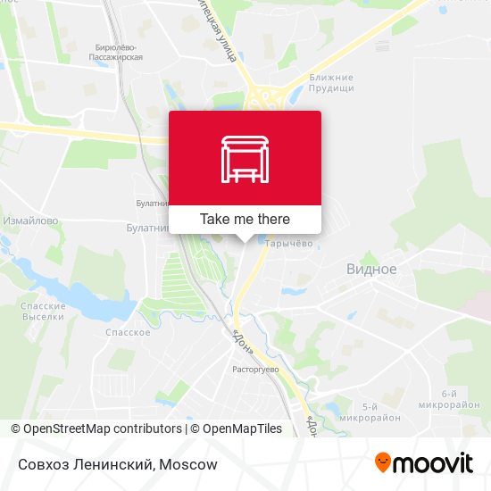 Совхоз Ленинский map