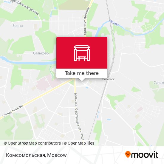 Комсомольская map