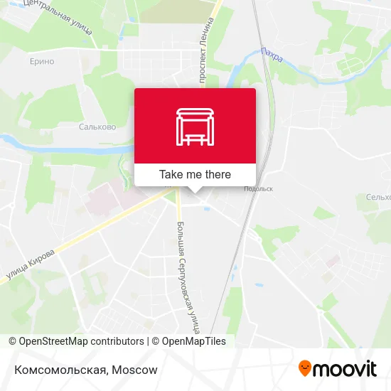 Комсомольская map