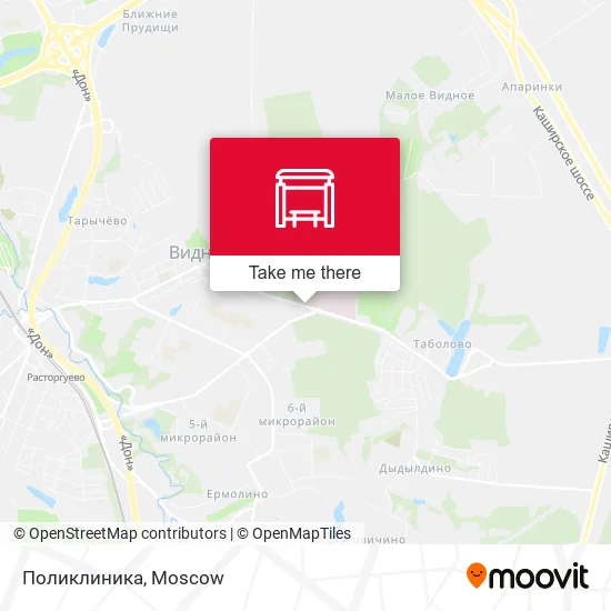 Поликлиника map