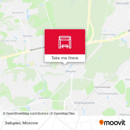 Зайцево map