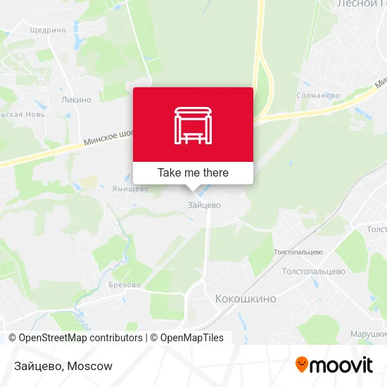 Зайцево map