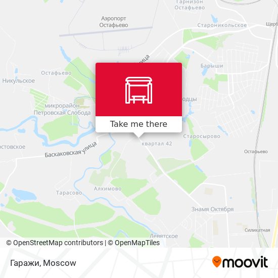Гаражи map