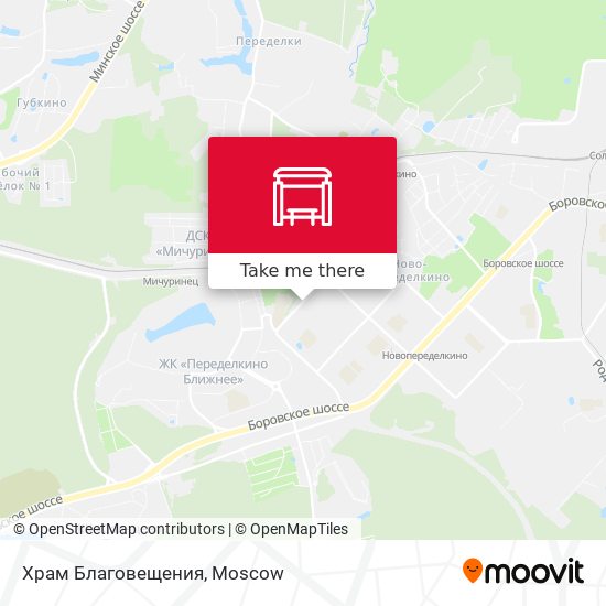 Храм Благовещения map