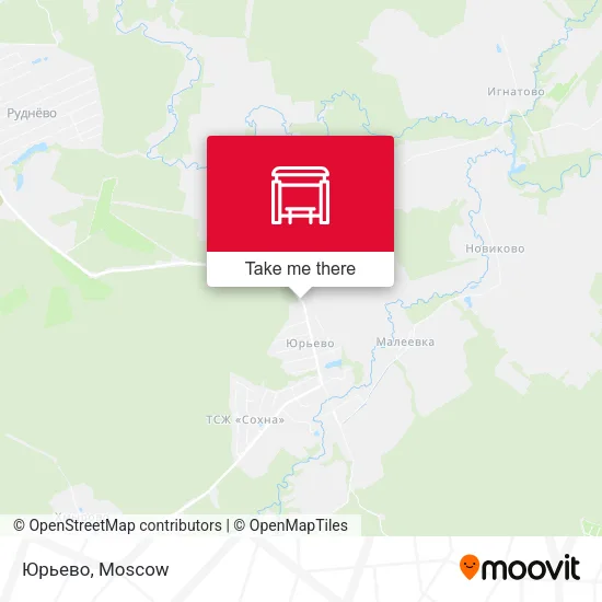 Юрьево map